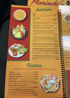 Mariachi's Fine Mexican Food menu