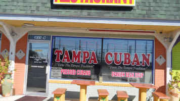 Tampa Style Cubans outside