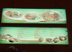 Burrito Express menu