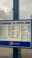 Campus U-tote-em outside