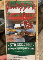 Guiseppe's Pizza Pasta food