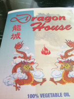 Dragon House menu