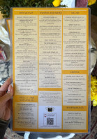 Yellow Vase menu