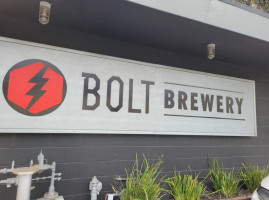 Bolt Brewery Beer Garden outside