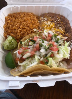 Los Pinos Taco Shop food