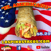 Los Pinos Taco Shop food