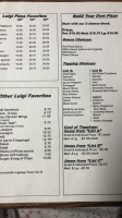 Luigi's Pizza menu