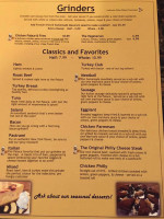 Pizza Palace menu