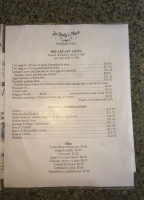 Joandy's Place menu