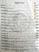 Ohjah Japanese Steakhouse menu