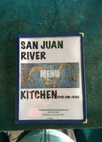 San Juan River Kitchen menu