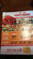 King's Buffet food