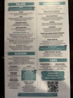 Crafty Rooster bar & grill menu