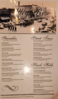 The Alley Rose menu