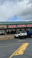 Papa Pete's Pizza outside