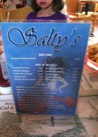 Salty's  Seafood Restaurant inside