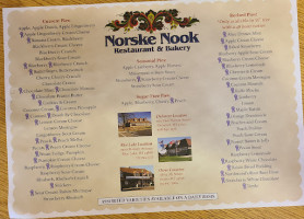 Norske Nook menu