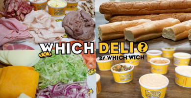 Which Wich Superior Sandwiches food