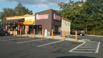 Dunkin' outside