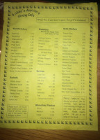 Bubba's Anytime Cafe In Strang menu