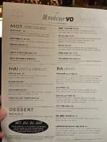 Madame Vo Bbq menu