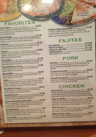 Los Laureles Mexican menu