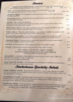 Ole Smokehouse In Madrid menu