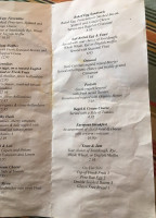 Saltwater Café menu