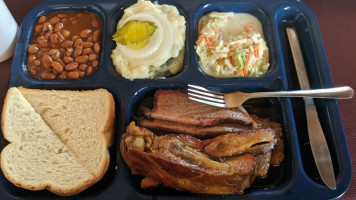 Coleman Barbecue food