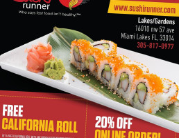 Sushi Runner Doral food