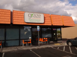 Graze Premium Burgers food