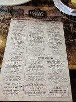 Gordon Street Tavern (alvin Rest Group See Barbed Rose) menu