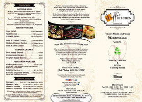 Waffa's Kitchen menu