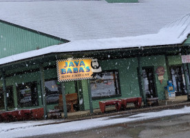 Java Baba's outside