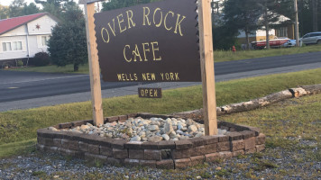 Over Rock Cafe outside