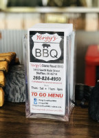 Yergy's State Road Bbq food