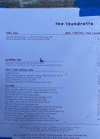 The Laundrette menu