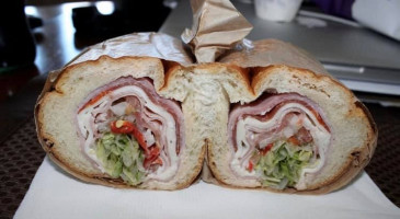 Hog Island Hoagie Inside Petoskey's Sports In Fremont food