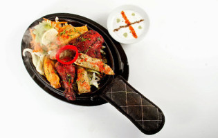 Sizzling Bombay food