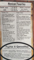 Hope Grill Cafe menu