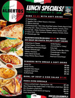 Alberto's Pizzeria Italian food