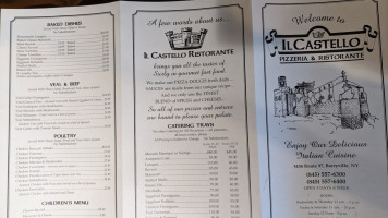 Il Castello Pizzeria E menu