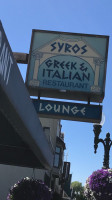 Syros Greek Italian outside