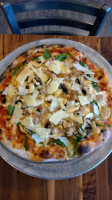 Salty Caper Wood Fired Pizza food