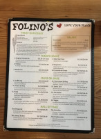 Folino's Wood Fired Pizza Shelburne inside