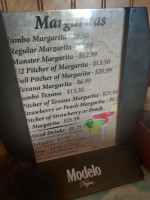 El Rey Azteca menu