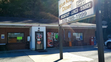 The Blue Ridge Diner outside