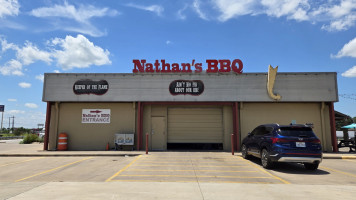 Nathan's Bbq outside