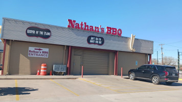 Nathan's Bbq outside