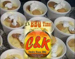 C K Smokehouse Bbq food